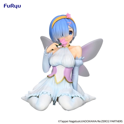 PRE-ORDER: Re:Zero Starting Life in Another World Noodle Stopper PVC Statue - Rem Flower Fairy 9 cm