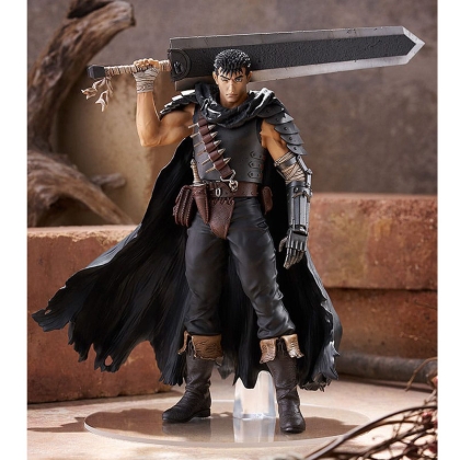 PRE-ORDER: Berserk Pop Up Parade L PVC Statue Guts (Black Swordsman) 22 cm