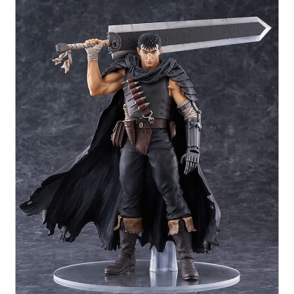 PRE-ORDER: Berserk Pop Up Parade L PVC Statue Guts (Black Swordsman) 22 cm