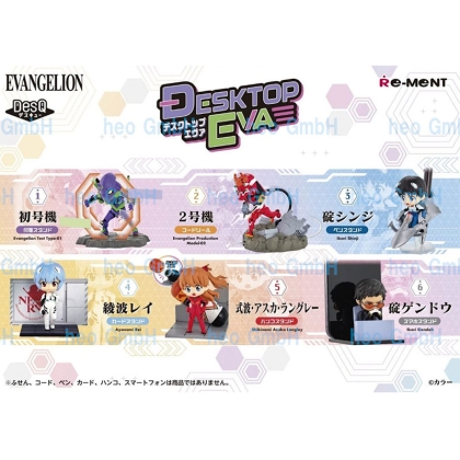 Evangelion Mini Figures 6 cm DesQ Desktop EVA 