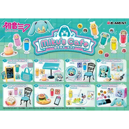 Hatsune Miku Accessory Sets Miku's Cafe