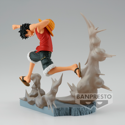 One Piece: Senkozekkei Figure PVC Statue Monkey.D.Luffy 8cm