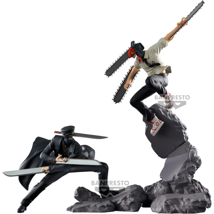 Chainsaw Man: Combination Battle Figure PVC Statue Samurai Sword 10cm