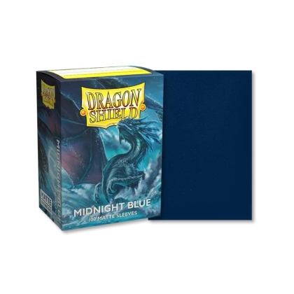 Dragon Shield Standard Card Sleeves 100pc - Matte Midnight Blue