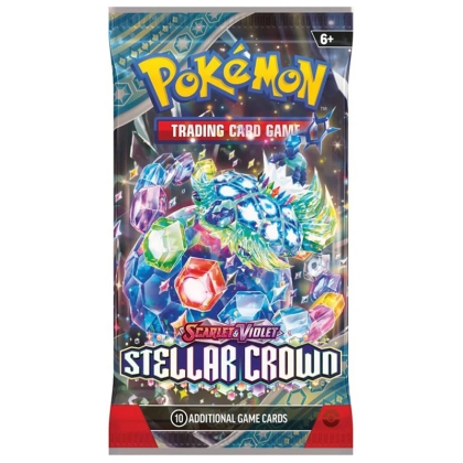 PRE-ORDER: Pokemon TCG Scarlet & Violet 7 Stellar Crown - Booster Pack