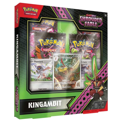 Pokemon TCG Scarlet & Violet 6.5 Shrouded Fable - Kingambit Illustration Collection