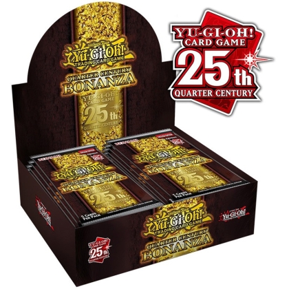 PRE-ORDER: Yu-Gi-Oh! TCG Quarter Century Bonanza - Booster Display (24 Packs)