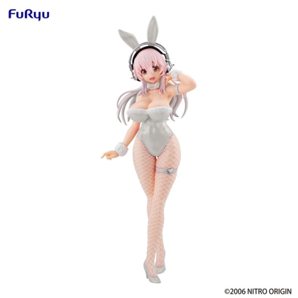 PRE-ORDER: Super Sonico BiCute Bunnies PVC Statue Pearl White Ver. 30 cm