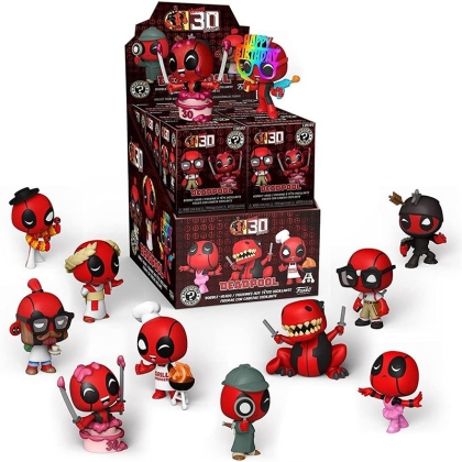 Funko Mystrery Minis: Deadpool 30th Years Bobble-Head Vinyl Figure