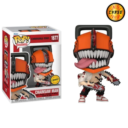 Chainsaw Man POP! Animation Vinyl Figure Chainsaw Denji CHASE Limited Edition #1677