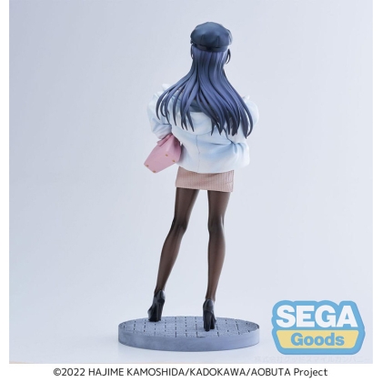 Rascal Does Not Dream of a Bunny Girl Senpai Luminasta PVC Statue - Mai Sakurajima Casual Clothes Ver. 21 cm