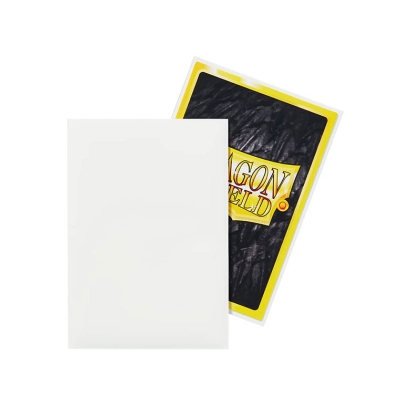 " Dragon Shield " Small Card Sleeves 60pc Classic - White