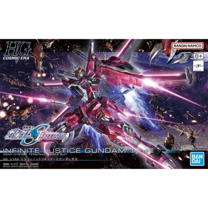 (HG) Gundam Model Kit - Infinite Justice Gundam Type II (Gundam SEED Freedom) 1/144