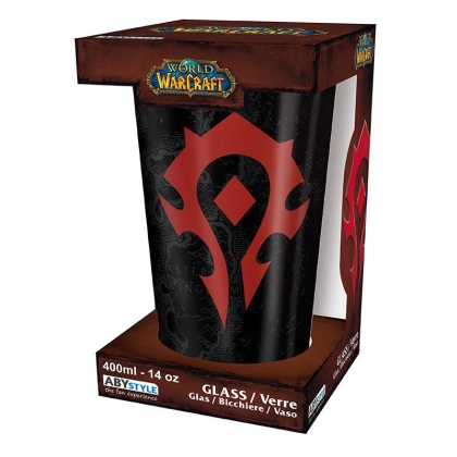 WORLD OF WARCRAFT - XXL glass - 400 ml - Horde