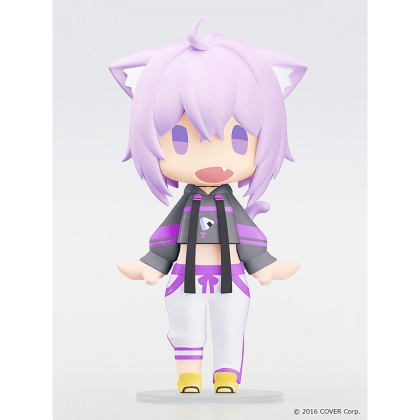 Hololive Production HELLO! GOOD SMILE Action Figure - Nekomata Okayu 10 cm