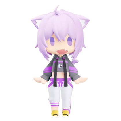 Hololive Production HELLO! GOOD SMILE Action Figure - Nekomata Okayu 10 cm