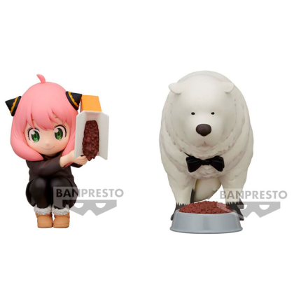 Spy x Family Break Time Collection Figure PVC Statue  Anya & Bond II 13cm
