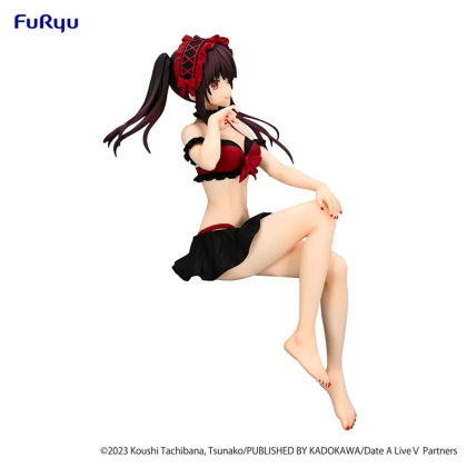 PRE-ORDER: Date A Live Noodle Stopper PVC Statue - Kurumi Tokisaki Swimsuit Ver. 15 cm