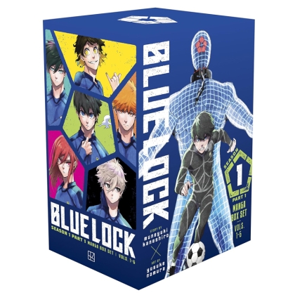 Manga: Blue Lock Season 1 Part 1 Manga Box Set