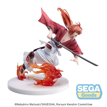 Rurouni Kenshin Luminasta PVC Statue - "Rurouni Kenshin" "Kenshin Himura" 15 cm