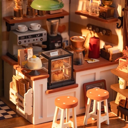 Robotime DIY Model Kit - No.17 Café