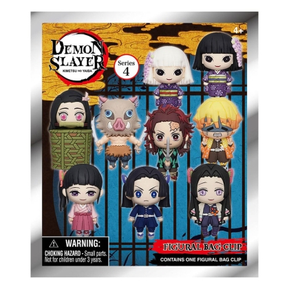 Demon Slayer: Kimetsu no Yaiba 3D PVC Bag Clips Series 4