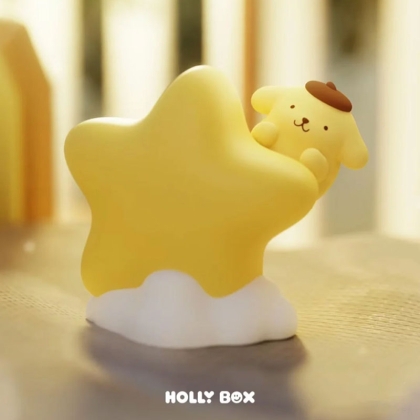 Sanrio Bedside Light Star Light Series Mini Figure - Pompompurin