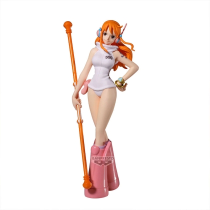 PRE-ORDER: Banpresto One Piece The Shukko Figure - Nami (ver.Egghead) (16cm)