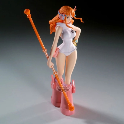 PRE-ORDER: Banpresto One Piece The Shukko Figure - Nami (ver.Egghead) (16cm)