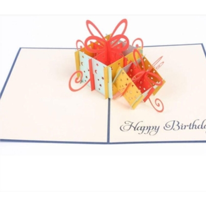 Kiriori POP 3D Greeting Card - Gift