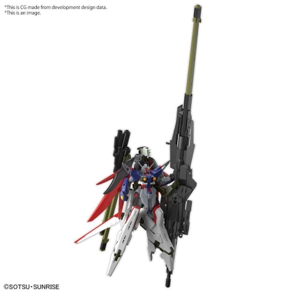 (HG) Gundam Model Kits - Destiny Gundam Spec II & Zeus Sillouette 1/144