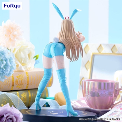 PRE-ORDER: Chainsaw Man BiCute Bunnies PVC Statue Power Light Blue Color Ver. 30 cm