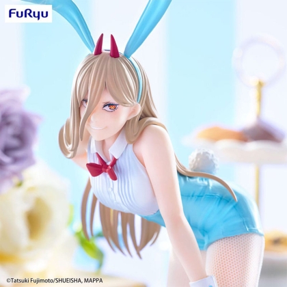 PRE-ORDER: Chainsaw Man BiCute Bunnies PVC Statue Power Light Blue Color Ver. 30 cm