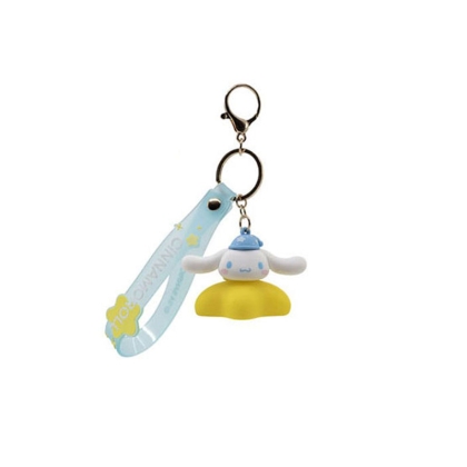 Sanrio Light-Up Star Series Keychain with Hand Strap Hello Kitty and Friends - Cinnamoroll