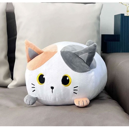 Jumbo Size Plush Toy Cushion - Orange Cat 70cm