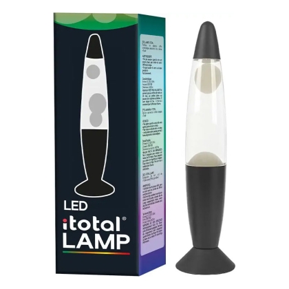 iTotal LED Lava Lamp - RGB with Black Base