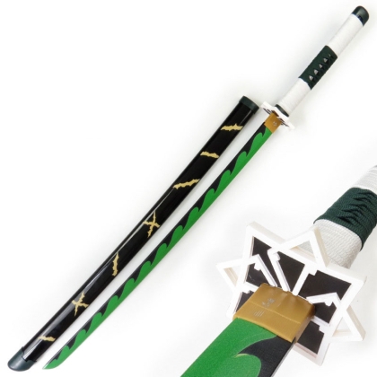 Demon Slayer: Kimetsu no Yaiba Wooden Sword Replica - Sanemi Shinazugawa Nichirin