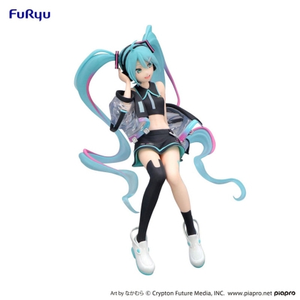 Hatsune Miku Noodle Stopper PVC Statue - Neon Cyber 16 cm