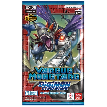 PRE-ORDER: Digimon Card Game - Versus Monsters EX09 - Booster Pack