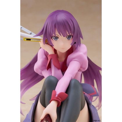 PRE-ORDER: Monogatari PVC Statue Desktop Cute Figure Hitagi Senjougahara 13 cm