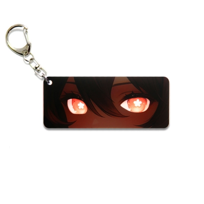 Genshin Impact Acrylic Keychain Shining Eyes - Hu Tao