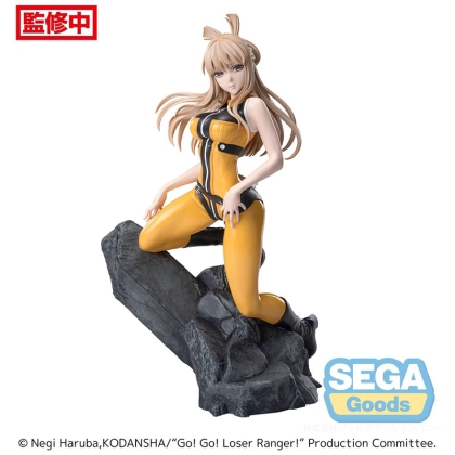 igurină Yumeko Suzukiri vedere din față Go Go Loser Ranger Luminasta PVC 16 cm