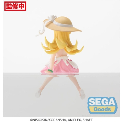 Vedere din spate a figurinei Shinobu Oshino – PVC 14 cm