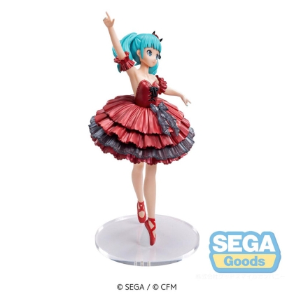 Detalii ale costumului Hatsune Miku versiunea Etoile