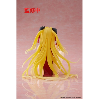 PRE-ORDER: To Love Ru Darkness PVC Statue - Desktop Cute Figure Golden Darkness (Chinese Dress Ver.) 13 cm