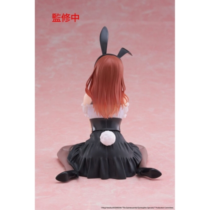 PRE-ORDER: The Quintessential Quintuplets 3 PVC Statue Desktop Cute Figure - Miku Nakano (Bunny Ver.) 13 cm