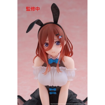 PRE-ORDER: The Quintessential Quintuplets 3 PVC Statue Desktop Cute Figure - Miku Nakano (Bunny Ver.) 13 cm