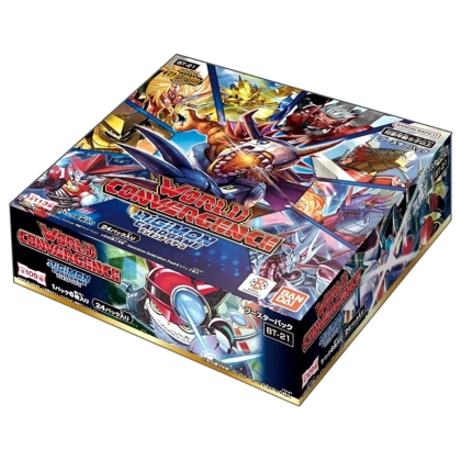 Digimon Card Game - World Convergence Booster Display BT21- 24 Packs