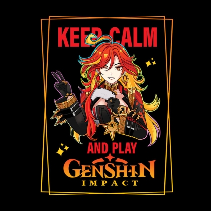 Tricou Genshin Impact - față