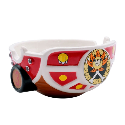 Bol 3D One Piece cu designul navei Thousand Sunny.